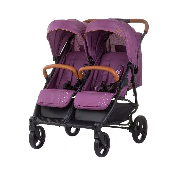 Carucior gemeni Chipolino Passo Doble lilac