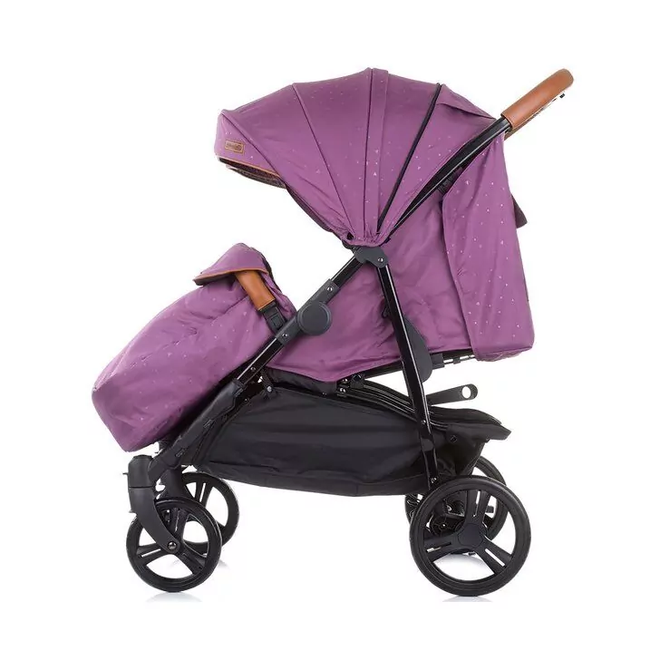 Carucior gemeni Chipolino Passo Doble lilac platinum