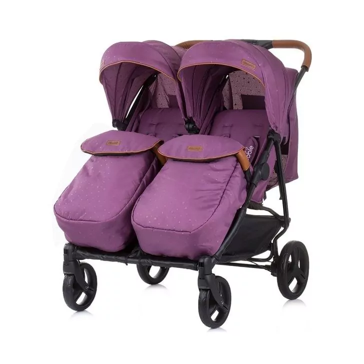 Carucior gemeni Chipolino Passo Doble lilac