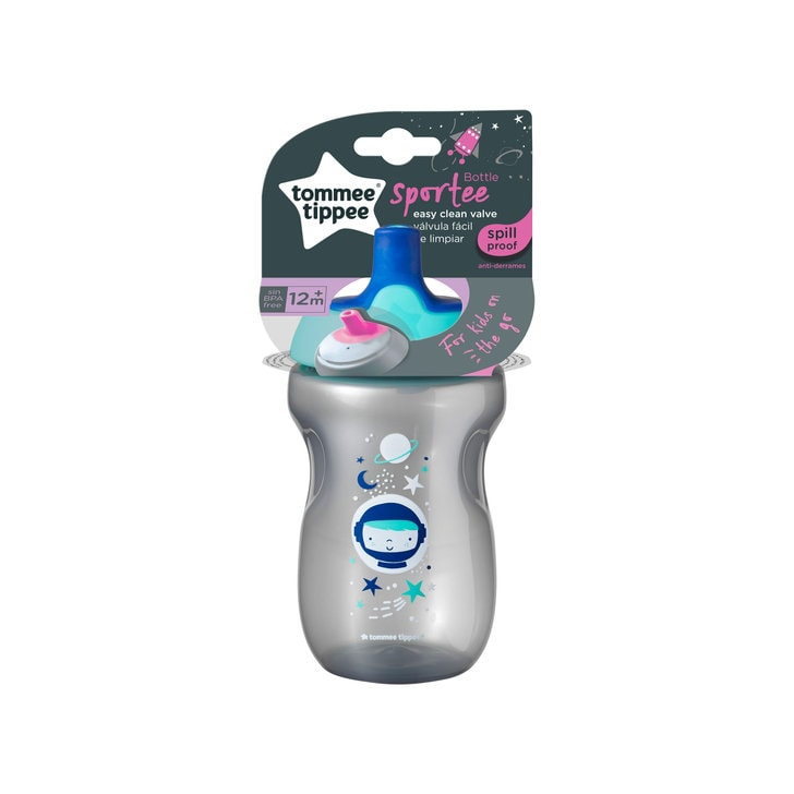 Cana Tommee Tippee Sports Explora, 300 ml, 12 luni +, Cosmos baietel, 1 buc