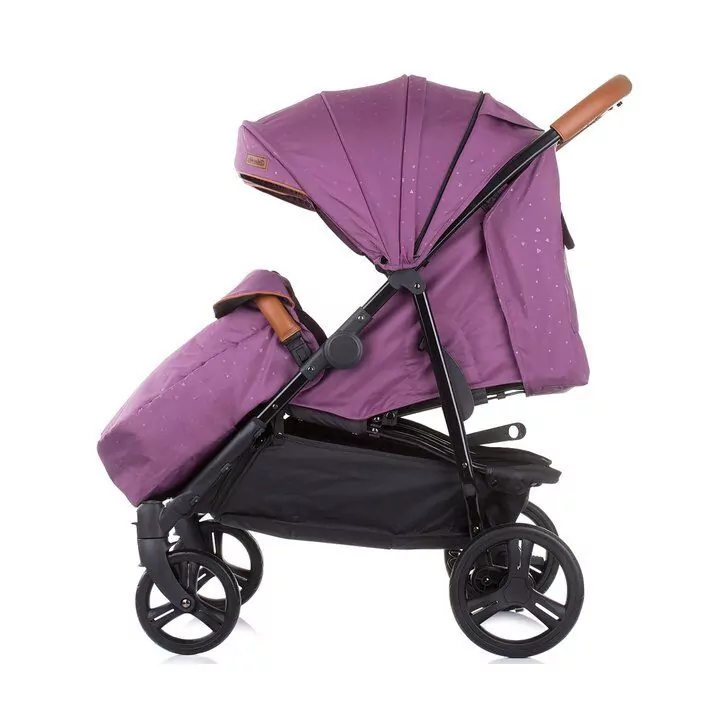 Carucior gemeni Chipolino Passo Doble lilac