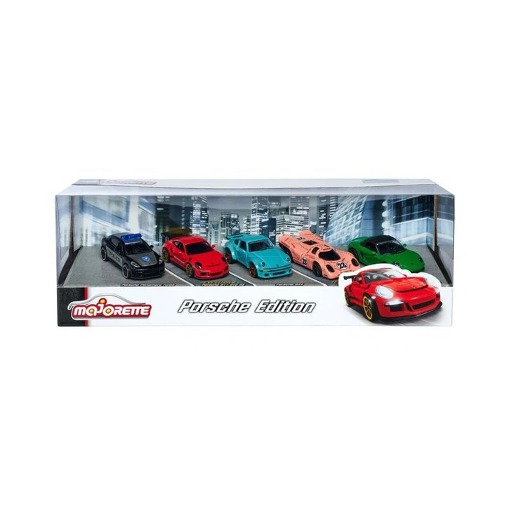 Set Majorette 5 masinute Porsche Premium Cars