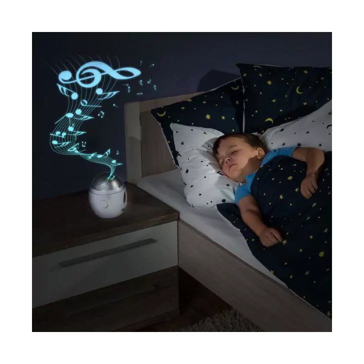Lampa de veghe cu muzica si proiectie de stele MyMagicStarlight Reer 52050