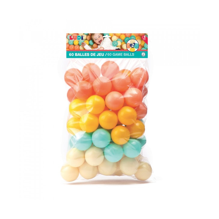 LUDI Set bile joaca colorate
