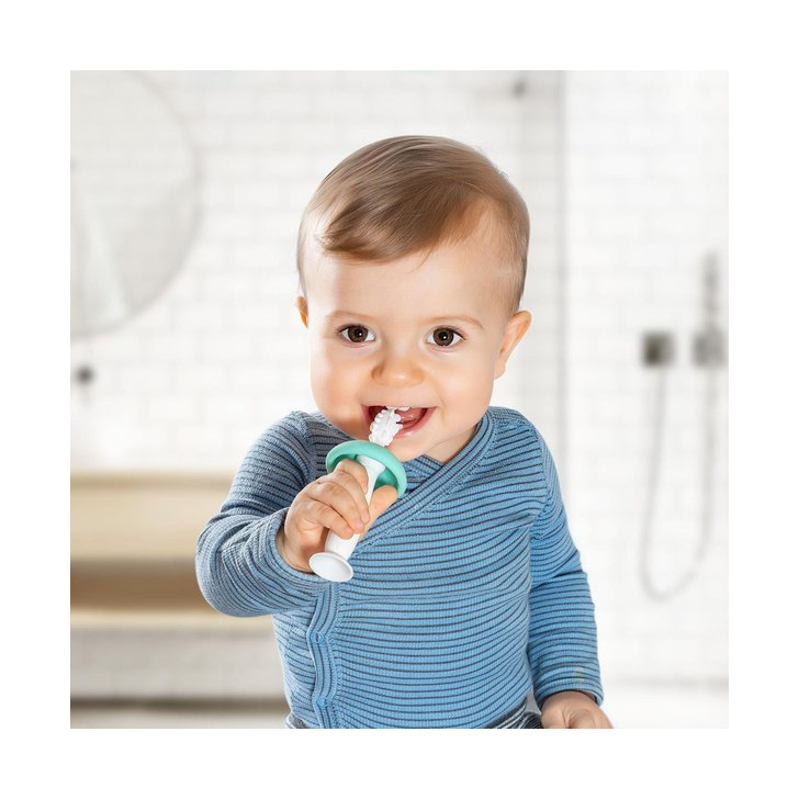 Set periute de dinti din silicon pentru antrenament BabyCare REER 79253
