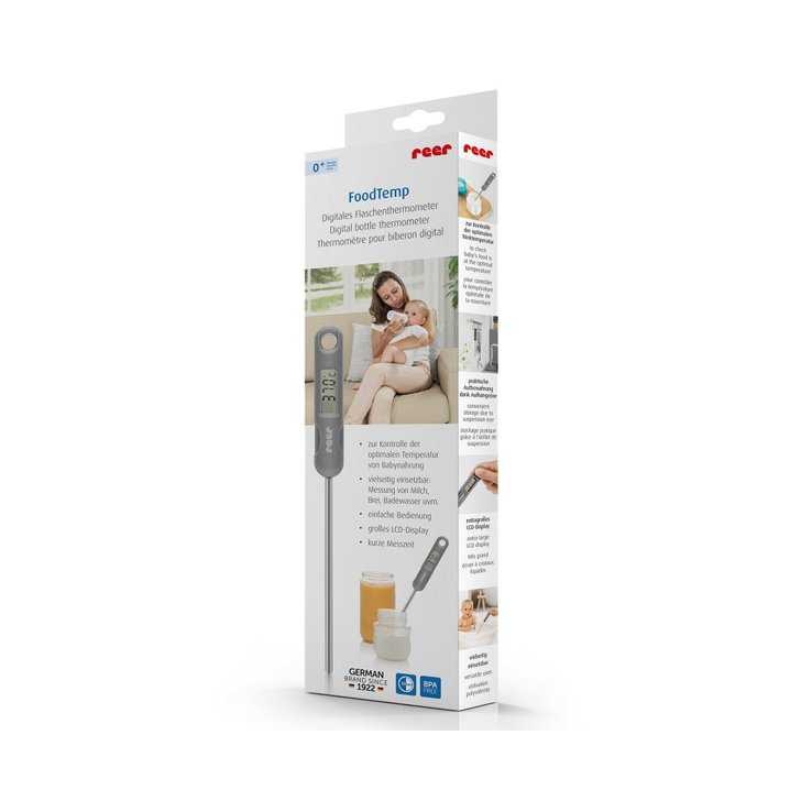 Termometru digital pentru mancarea bebelusilor FoodTemp Reer 21021