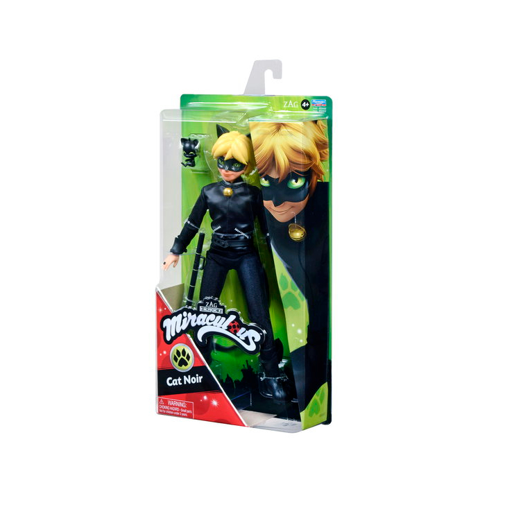 MIRACULOS BUBURUZA PAPUSA CAT NOIR 30CM