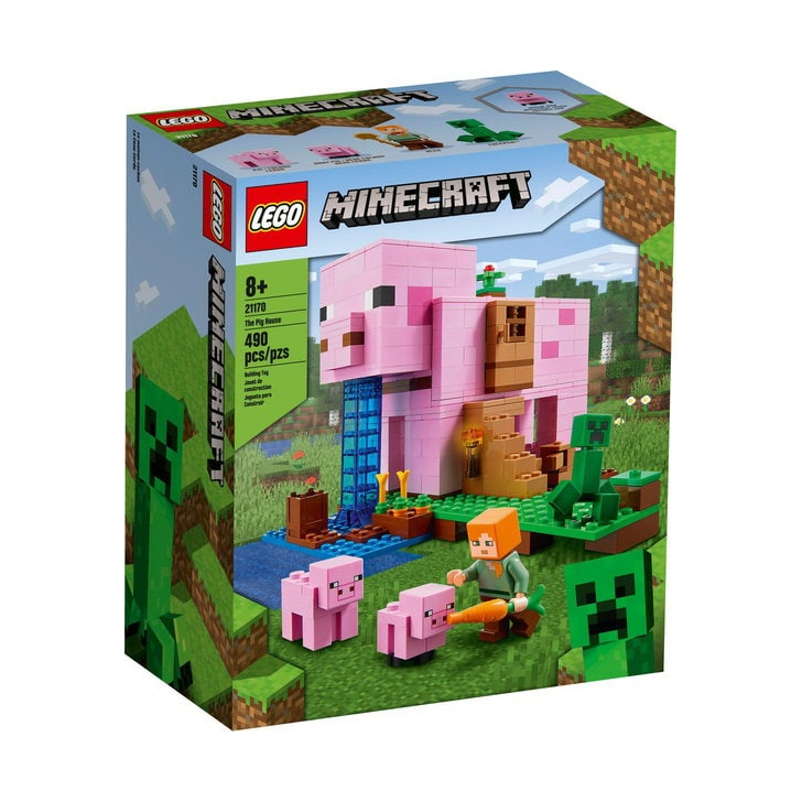 yderligere Definere Baglæns LEGO MINECRAFT CASA PURCELUSILOR 21170