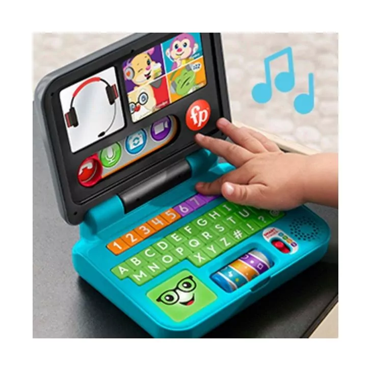 FISHER PRICE LAUGH&LEARN LAPTOP INTERACTIV IN LIMBA ROMANA