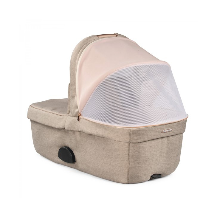 Carucior 3 in 1 Peg Perego Veloce, Primoviaggio SL, 0 - 22 kg, Mon Amour, Bej / Roz