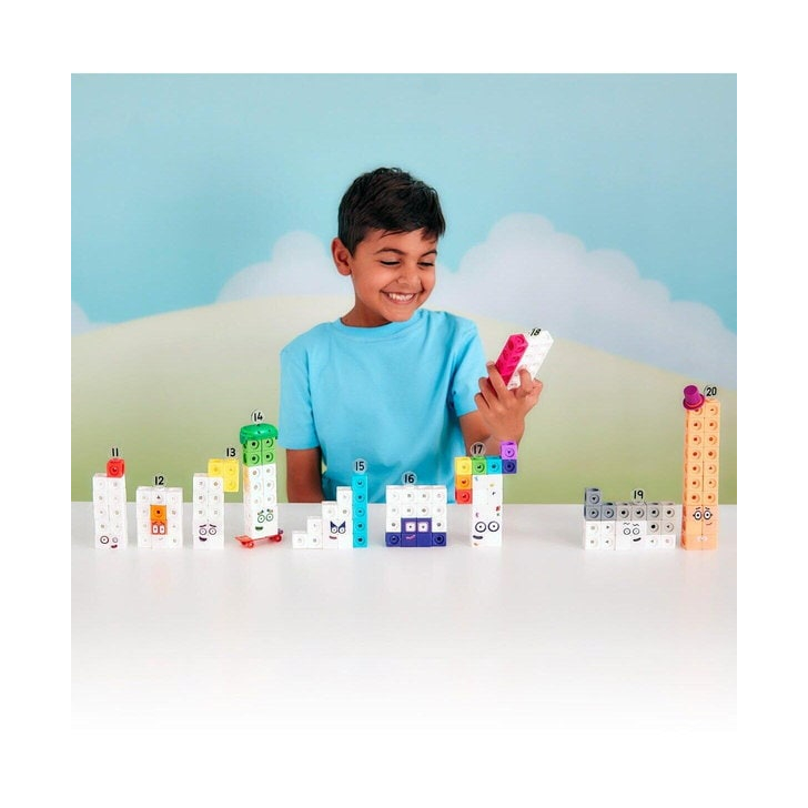 MathLink®Cubes Numberblocks in romana - Set de activitati de la 11 - 20