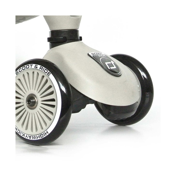 Trotineta copii cu sezut, transformabila 2in1, HighwayKick 1 Ash, 1-5 ani, pana la 50 kg, Scoot Ride