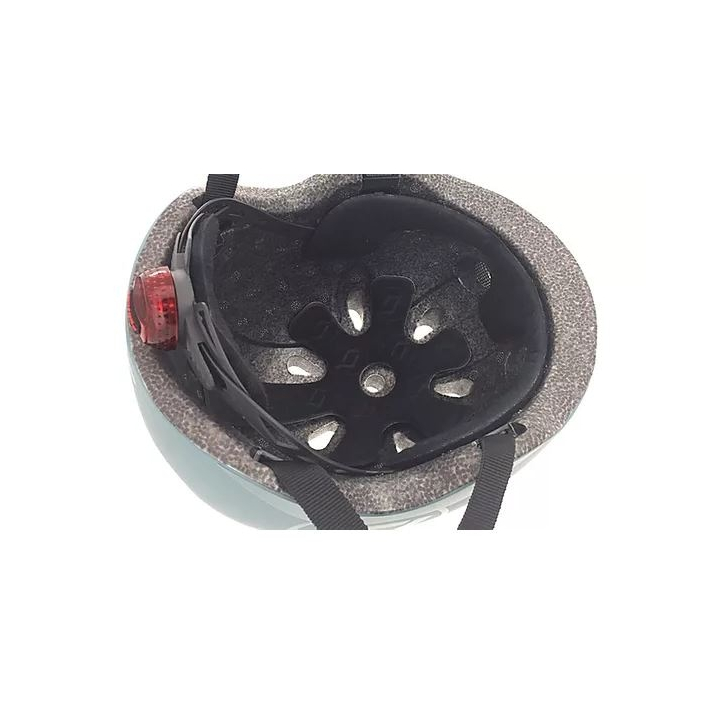 Casca de protectie pentru copii, sistem de reglare magnetic cu led, S-M, 51-55 cm, 3 ani+, Kiwi, Scoot Ride