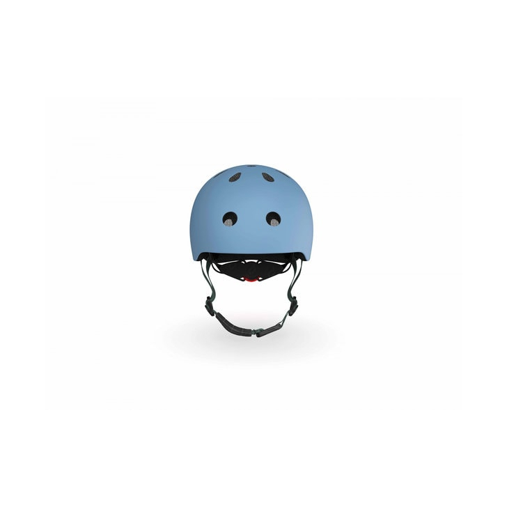 Casca de protectie pentru copii, sistem de reglare magnetic cu led, XXS-S, 45-51 cm, 1 an+, Steel, Scoot Ride
