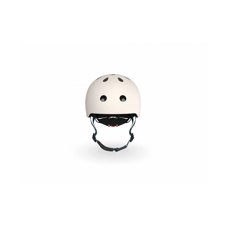 Casca de protectie pentru copii, sistem de reglare magnetic cu led, XXS-S, 45-51 cm, 1 an+, Ash, Scoot Ride