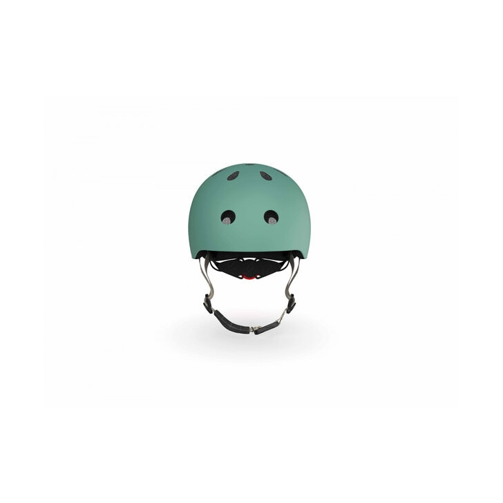 Casca de protectie pentru copii, sistem de reglare magnetic cu led, XXS-S, 45-51 cm, 1 an+, Forest, Scoot Ride