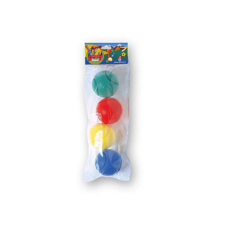 Set 4 mingi burete 7 cm PS Androni Giocattoli