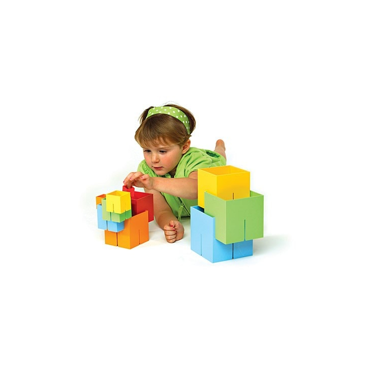 Joc de constructie Cuburi DADO Original - Fat Brain Toys