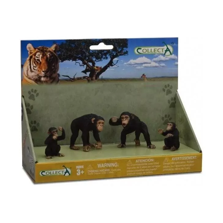 Figurina Familia Cimpanzeilor Collecta