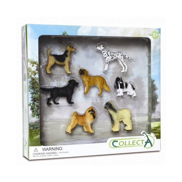 Set 7 figurine Caini - Collecta