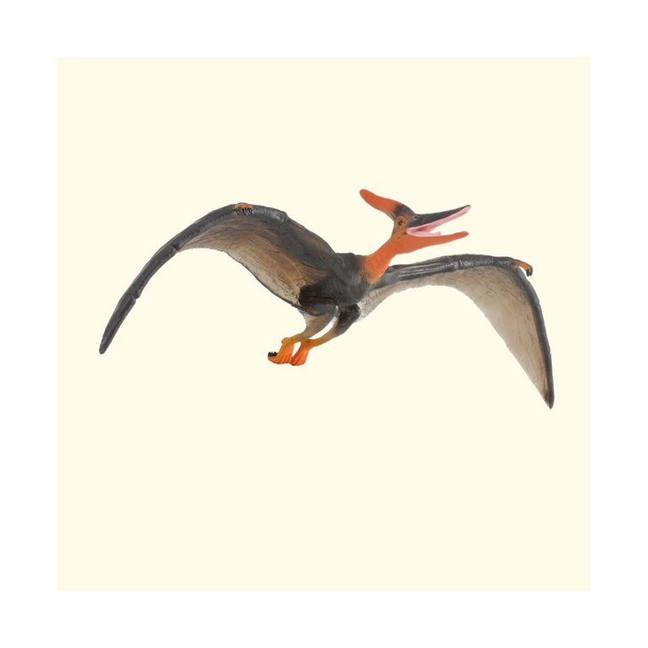 Figurina dinozaur Pteranodon pictata manual scara 1:40 Deluxe Collecta