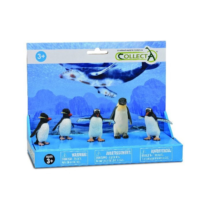 Set 5 figurine pictate manual Pinguini