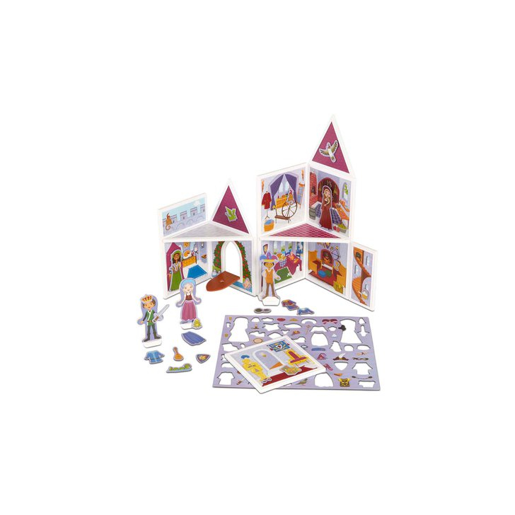 Set de joaca magnetic Castel medieval - Melissa & Doug