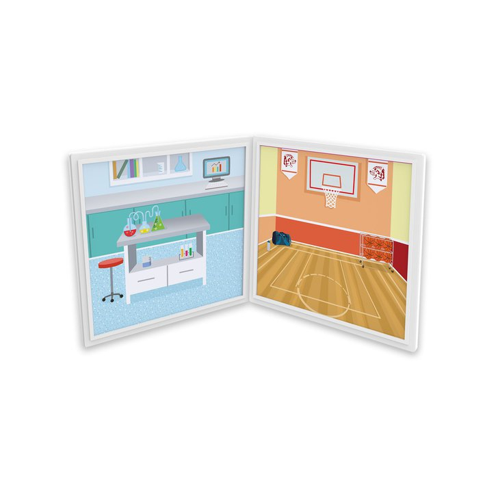 Set magnetic de joaca La Scoala - Melissa & Doug