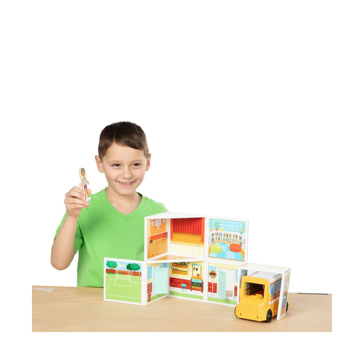 Set magnetic de joaca La Scoala - Melissa & Doug