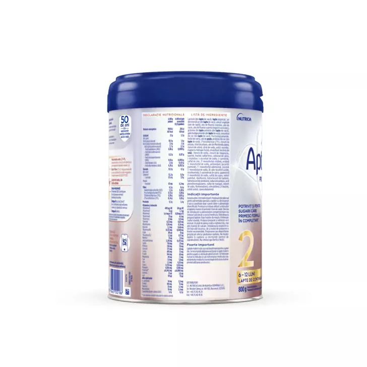 Lapte praf Nutricia Aptamil Profutura 2, 800g, 6luni+