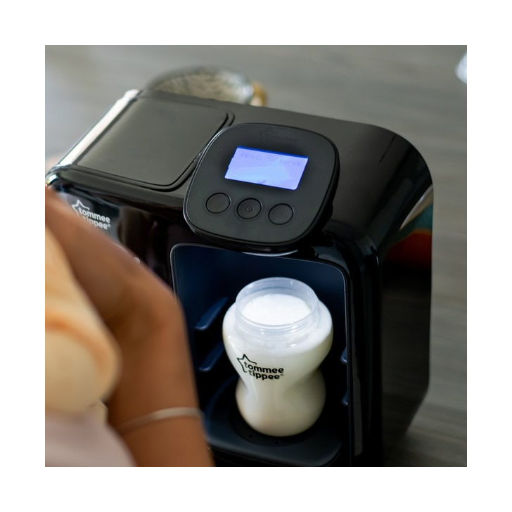 Aparat pentru pregatirea laptelui praf Tommee Tippee Closer to Nature Perfect Prep Machine, cu display