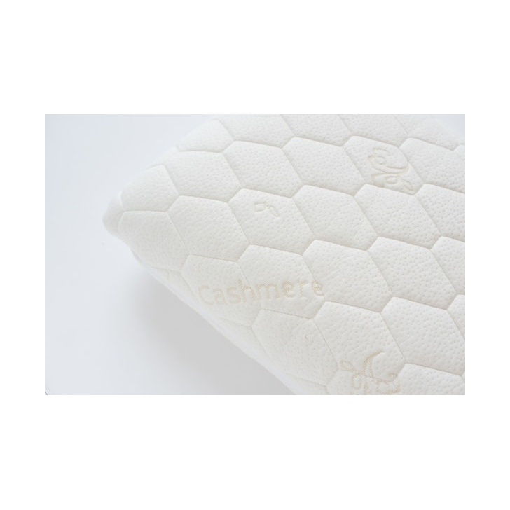 Saltea pentru copii, Cocos 6 cm Latex 3 cm cu husa detasabila Bumbac Cashmere, 120x60x10 cm