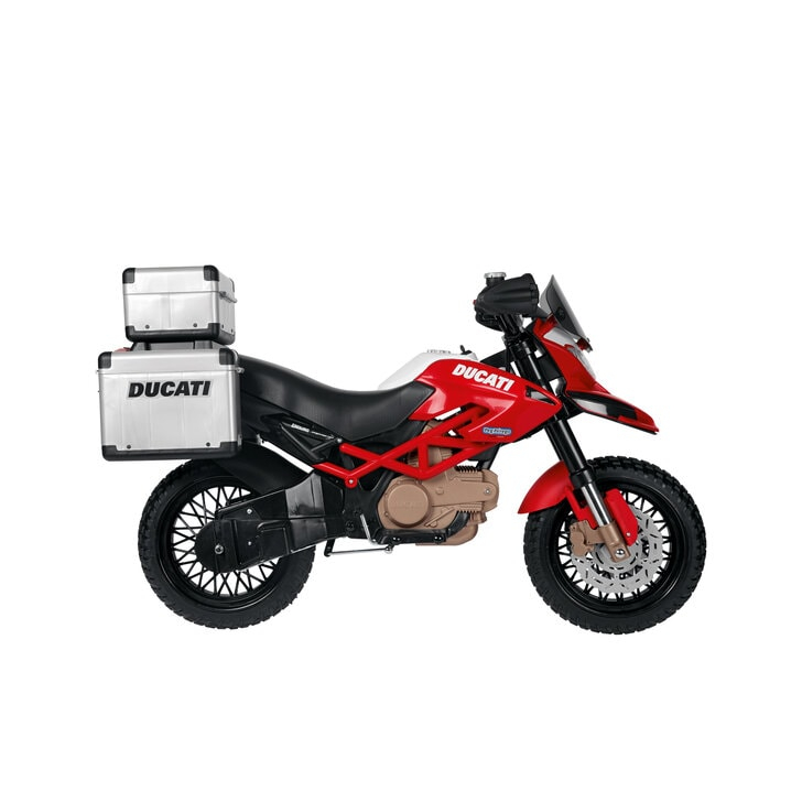 Motocicleta electrica Peg Perego Ducati Enduro, 12V, 3 ani +, Negru / Rosu