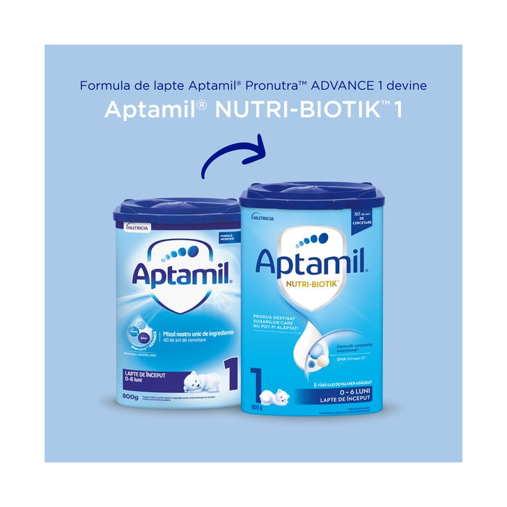 Trio Pack Aptamil 1, 800g, 0luni+