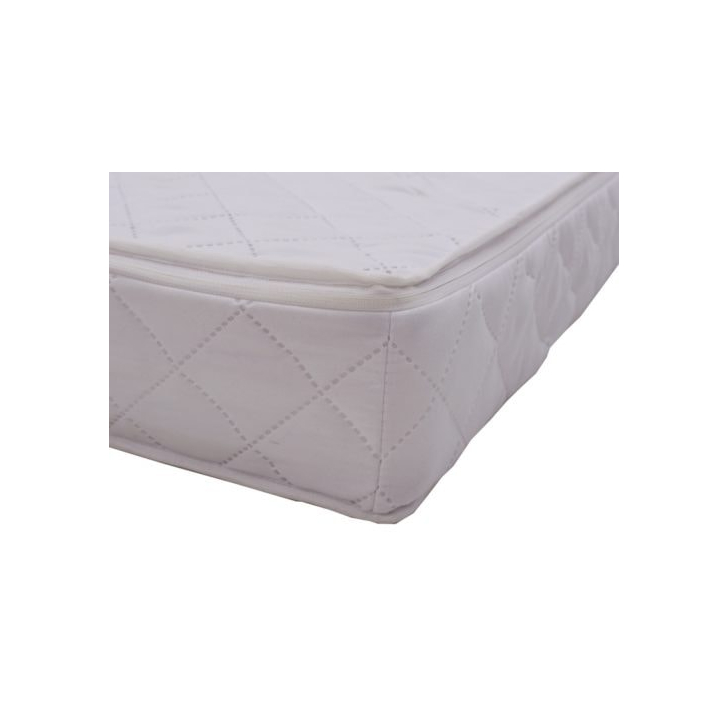 Saltea pentru copii, Cocos Spuma T18 cu husa detasabila bumbac, 140x70x10 Cm