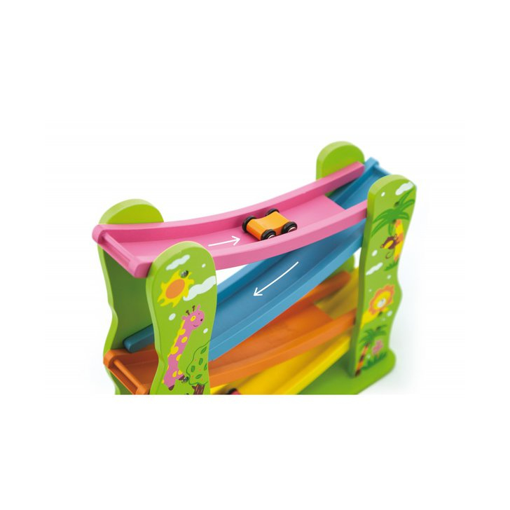 Pod zig zag cu masini