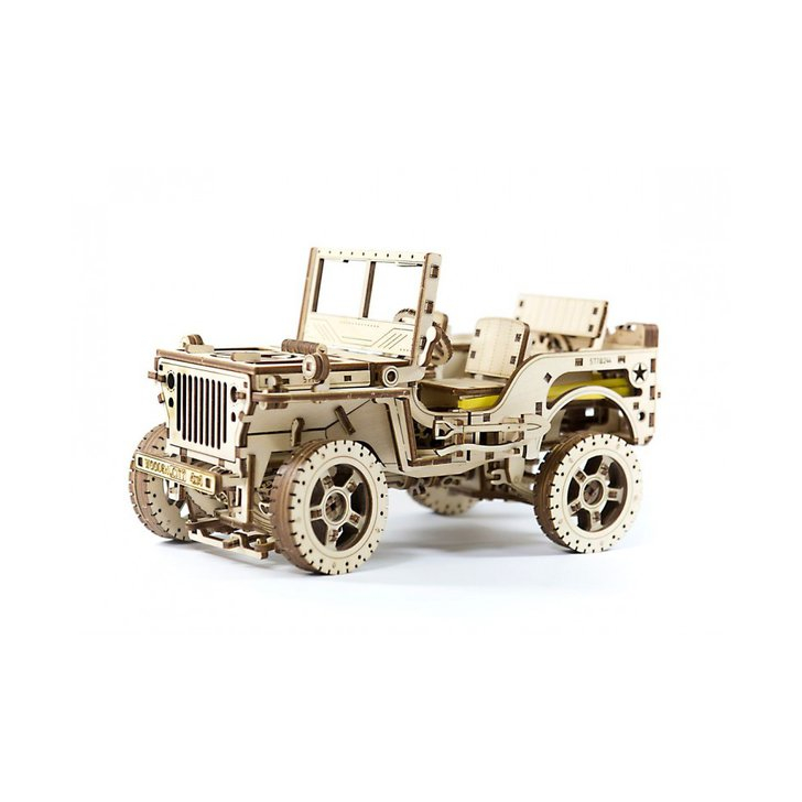 Jeep Willys MB 4x4 - puzzle 3D mecanic