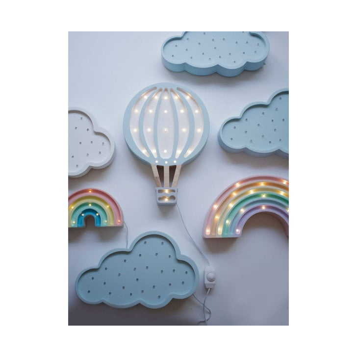 Lampa LITTLE LIGHTS Balon cu aer cald, Blue Sky