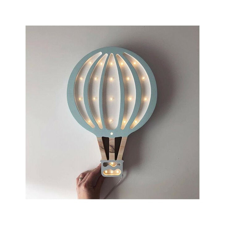 Lampa LITTLE LIGHTS Balon cu aer cald, Blue Sky