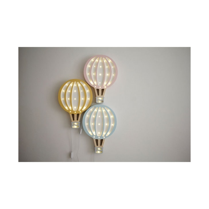 Lampa LITTLE LIGHTS Balon cu aer cald, Blue Sky