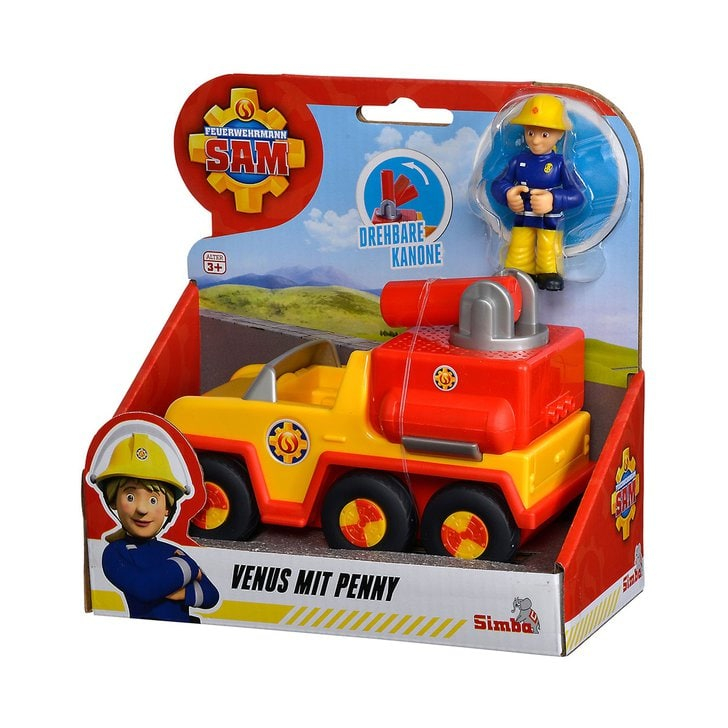 Masina de pompieri Simba Fireman Sam Venus cu figurina Penny
