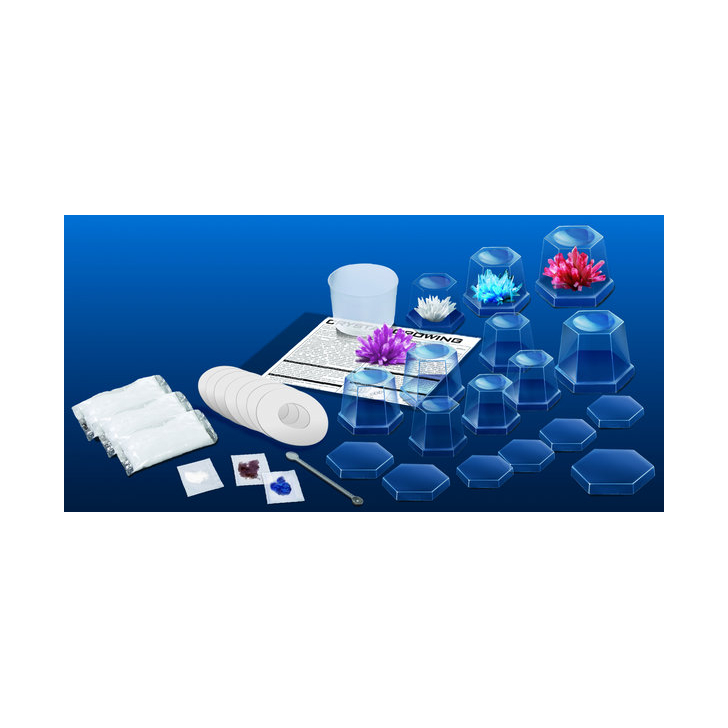 Set complet de experimente pentru crescut Cristale