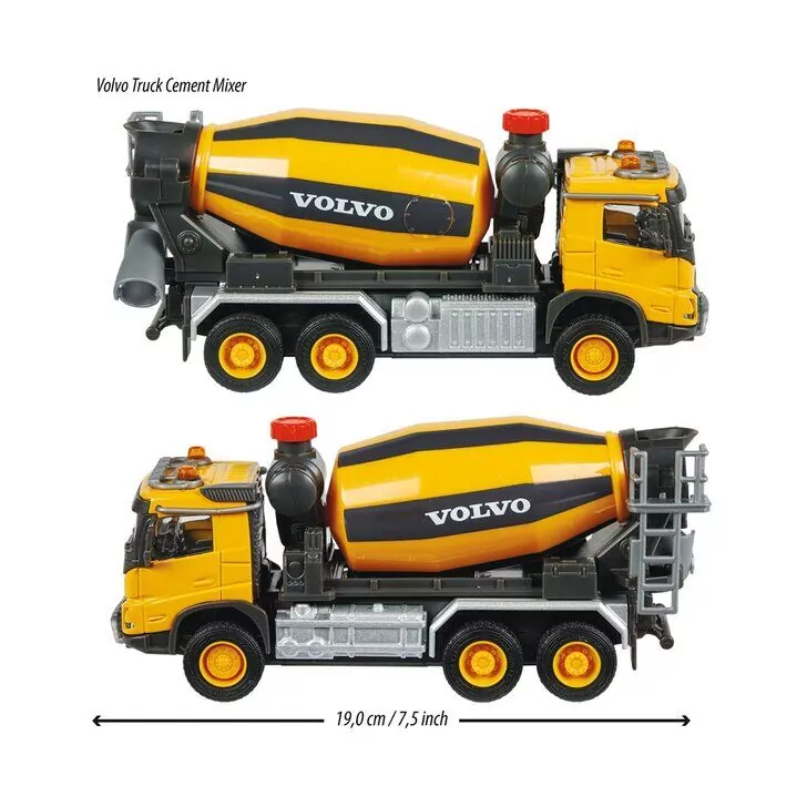 Camion betoniera Majorette Volvo Cement Mixer