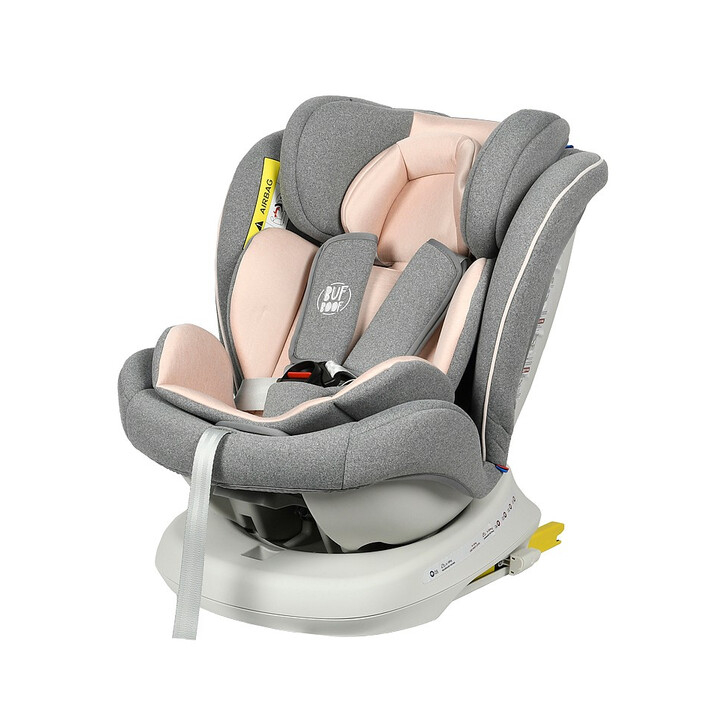 Scaun Auto Tweety Plus DELUXE BUF BOOF Pink cu Isofix rotativ 360 grade 0 36 kg