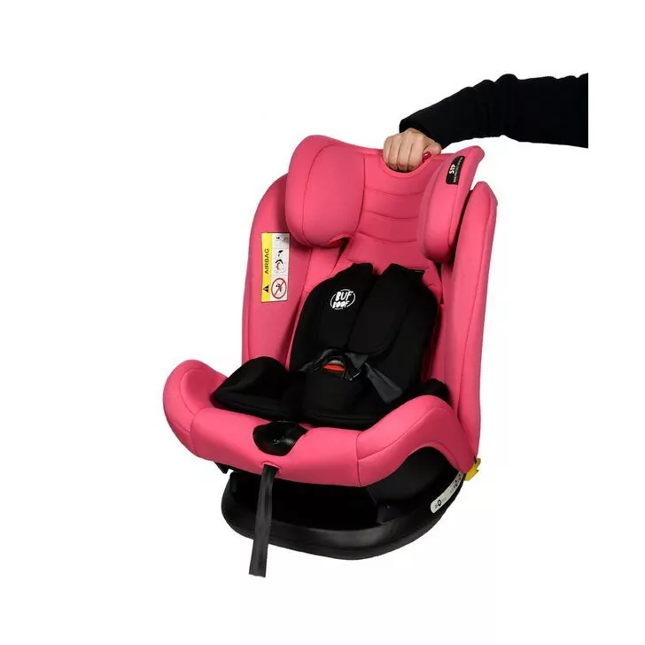 Scaun Auto Riola cu Isofix BUF BOOF Roz 0 36 kg 135 grade pozitie somn