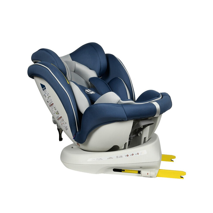 Scaun Auto Tweety Plus DELUXE BUF BOOF Indigo cu Isofix rotativ 360 grade 0 36 kg