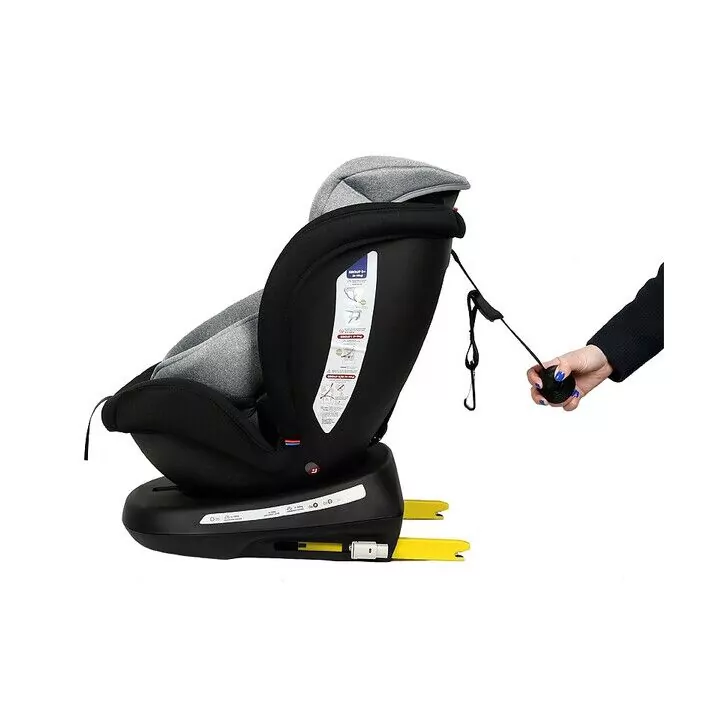 Scaun Auto Tweety Plus DELUXE BUF BOOF Black cu Isofix rotativ 360 grade 0 36 kg