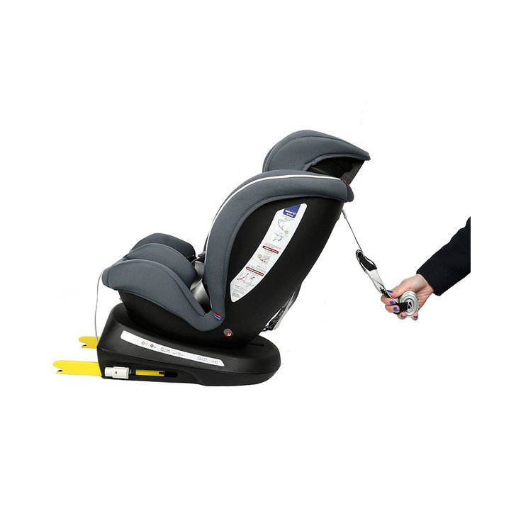 Scaun Auto Tweety Plus DELUXE BUF BOOF Grey cu Isofix rotativ 360 grade 0 36 kg