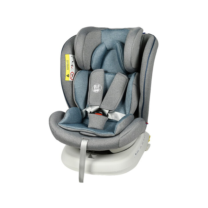 Scaun Auto Tweety Plus DELUXE BUF BOOF Light Blue cu Isofix rotativ 360 grade 0 36 kg