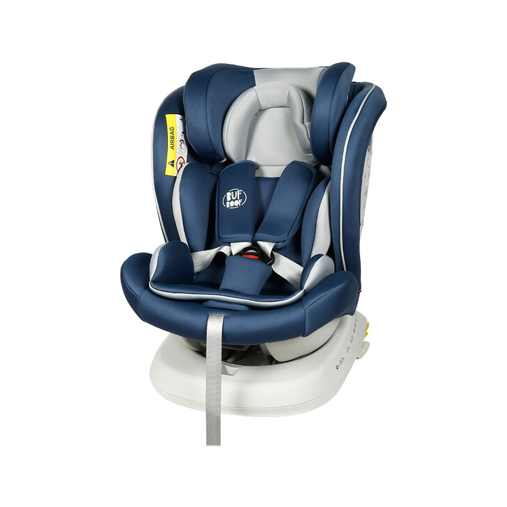 Scaun Auto Tweety Plus DELUXE BUF BOOF Indigo cu Isofix rotativ 360 grade 0 36 kg